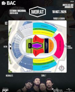 Inicia la preventa oficial de entradas para el concierto de Morat en Costa Rica