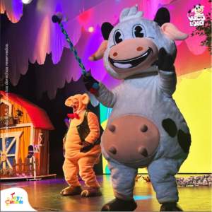 “La Vaca Lola”, llega por primera vez a Costa Rica con un espectáculo que deleitará a grandes y pequeños, celebrando el Día del Niño.
