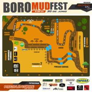 Boro Mud Fest, tendrá desarrollo este domingo 30 de junio en la pista La Torre San Mateo de Alajuela.