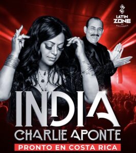 La productora Latin Zone Records ha anunciado una noticia que alegrará a los aficionados de la música latina: la icónica "Princesa de la Salsa", India, y la legendaria voz de Charlie Aponte se presentarán en Costa Rica en un concierto que promete ser inolvidable.