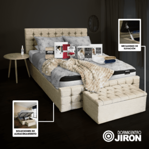 JIRON, una marca líder en la industria del descanso en Costa Rica,
continúa innovando con su extenso catálogo de productos que no solo abarca colchones,
sino también una completa línea de accesorios diseñados para ofrecer una experiencia de
descanso superior.